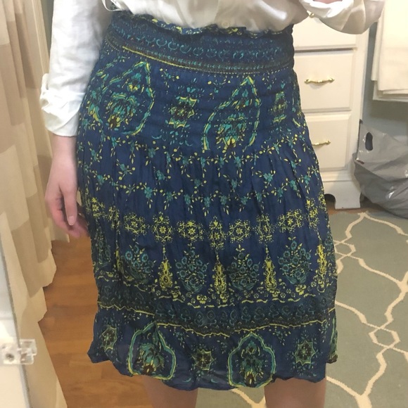 Forever 21 BOHO Accordion Skirt - Picture 3 of 11